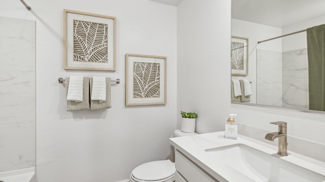 Furnished interior view inside a new home in Remington, Buckeye (Image 26).