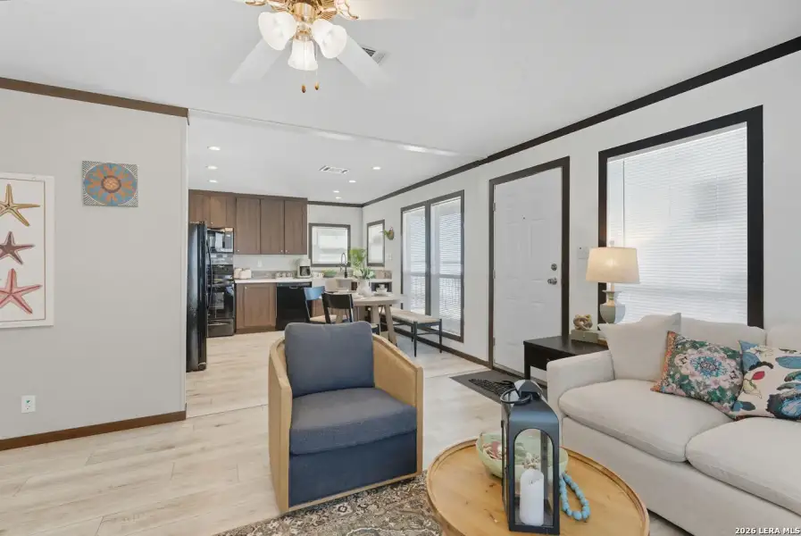 Furnished interior view inside a new home in , Seguin (Image 4).