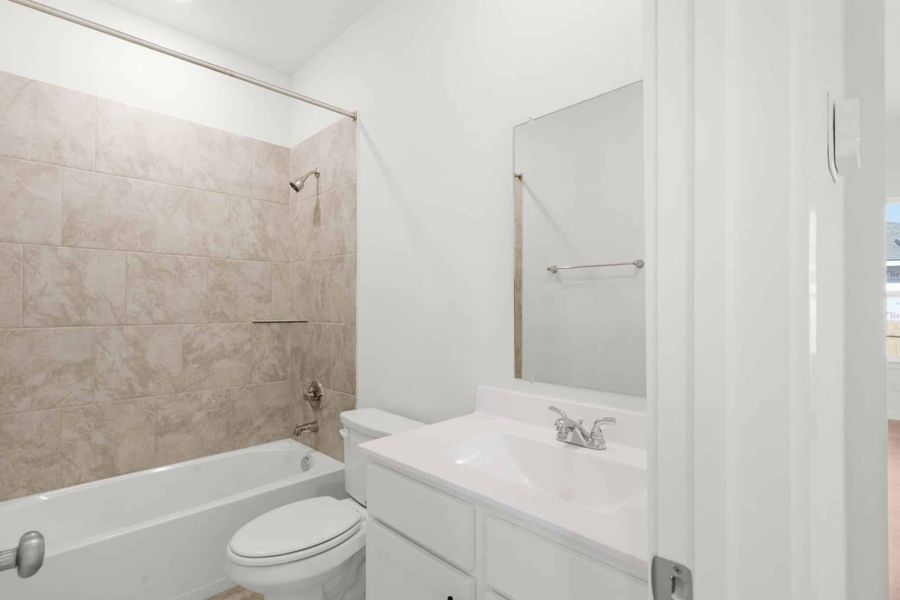 Furnished interior view inside a new home in Briarwood, Elgin (Image 9).