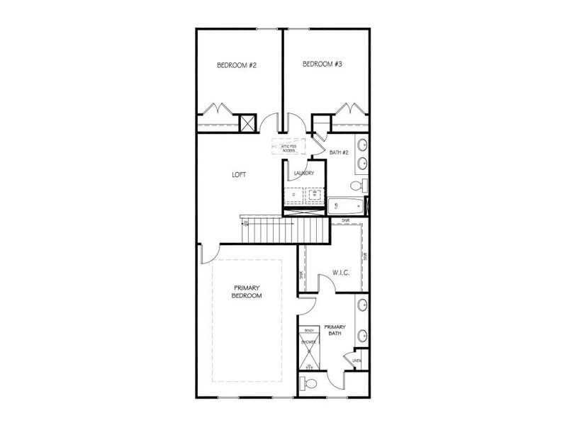 2D floor plan layout for the The Easton by Stephen Elliott Homes in Thurgood Estates, Snellville, GA (Image 4). 2D floor plan layout for the The Easton by Stephen Elliott Homes in Thurgood Estates, Snellville, GA (Image 4).