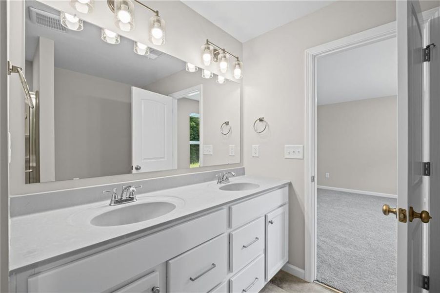 Furnished interior view inside a new home in Sage Woods, Dallas (Image 5).