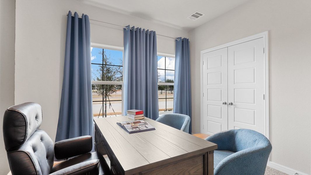 Furnished interior view inside a new home in Vista Park, Decatur (Image 36).