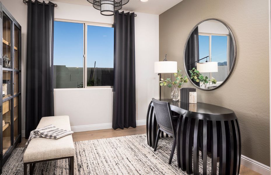 Furnished interior view inside a new home in Allen Ranches, Litchfield Park (Image 7).