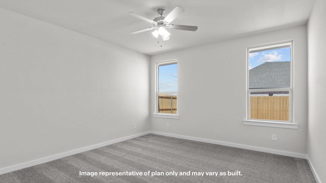 Spacious, unfurnished interior of a new home in Homestead at Parks Bell Ranch, Odessa (Image 20).
