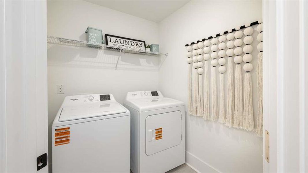 Furnished interior view inside a new home in Overlook at Peachtree Corners, Peachtree Corners (Image 30).