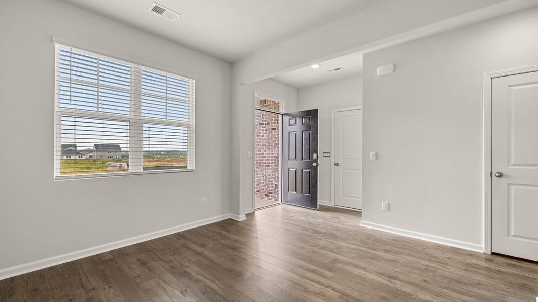 Spacious, unfurnished interior of a new home in Highland Hills, Graniteville (Image 28). Spacious, unfurnished interior of a new home in Highland Hills, Graniteville (Image 28).