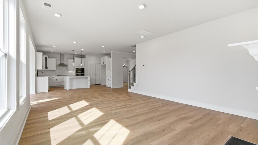 Furnished interior view inside a new home in Pelham Crossing, Greenville (Image 22).