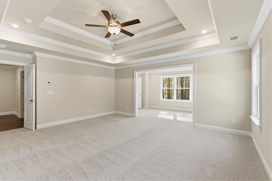 Spacious, unfurnished interior of a new home in Ford Landing, Acworth (Image 50).