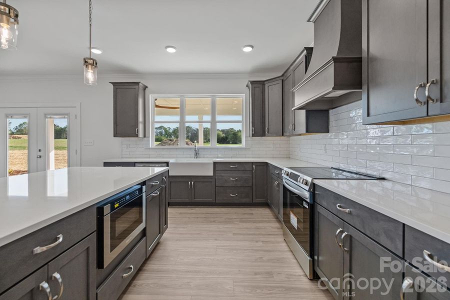 Furnished interior view inside a new home in , Monroe (Image 12).
