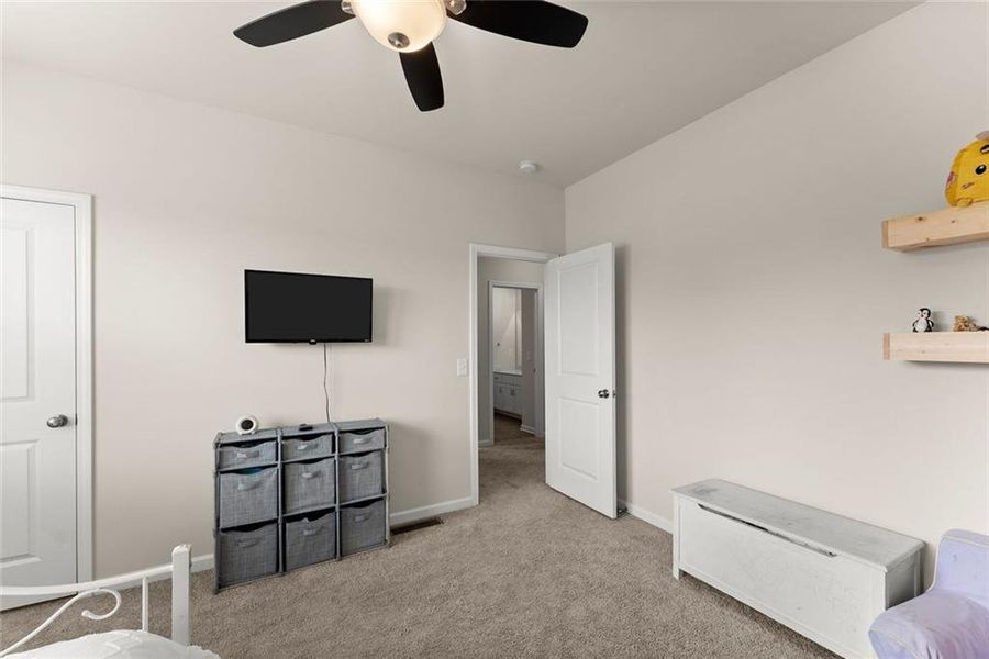 Furnished interior view inside a new home in , Dacula (Image 8).