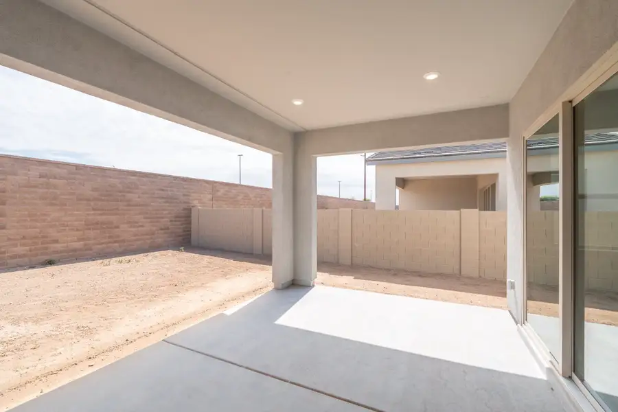 Exterior details and patio area of a home in Waterston Central, Gilbert (Image 2). Exterior details and patio area of a home in Waterston Central, Gilbert (Image 2).