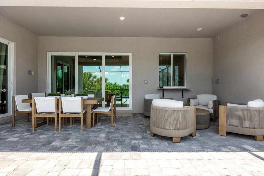 Furnished interior view inside a new home in , Venice (Image 4). Furnished interior view inside a new home in , Venice (Image 4).