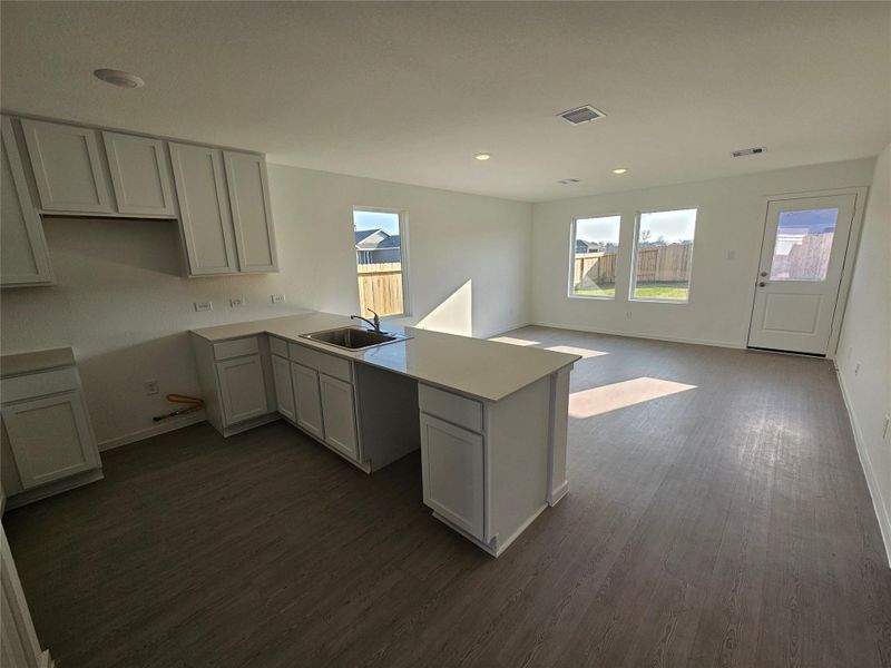 Furnished interior view inside a new home in Wharton Lakes: Cottage Collection, Wharton (Image 7). Furnished interior view inside a new home in Wharton Lakes: Cottage Collection, Wharton (Image 7).