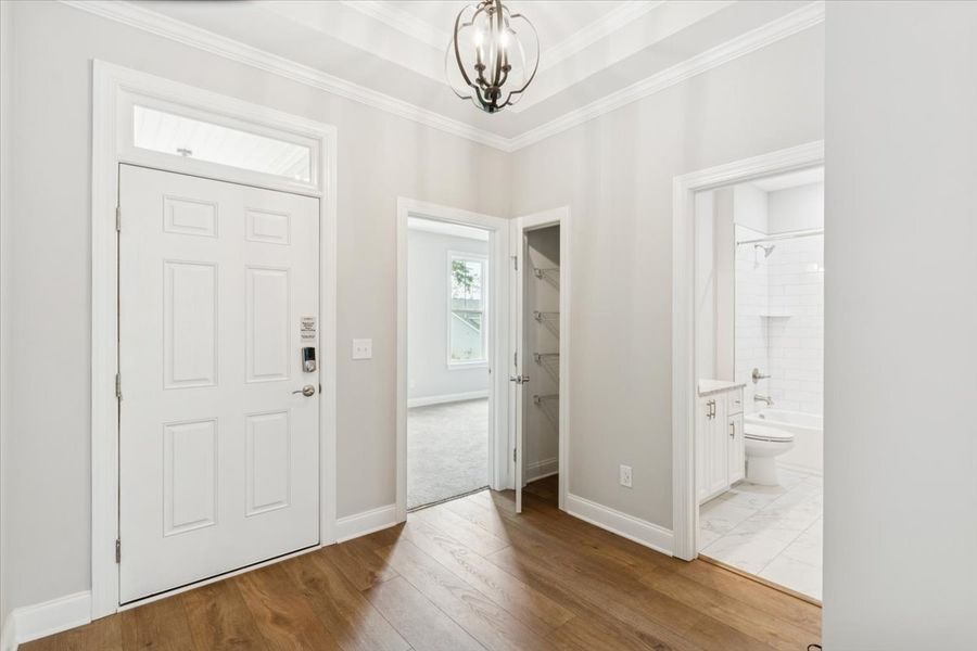 Spacious, unfurnished interior of a new home in Sinclair at Crawford Creek, Grovetown (Image 14).