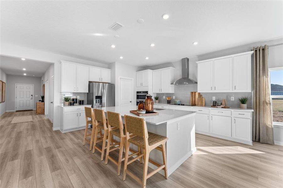 Furnished interior view inside a new home in The Cypress Series at Reserve East, Flagler Beach (Image 29). Furnished interior view inside a new home in The Cypress Series at Reserve East, Flagler Beach (Image 29).