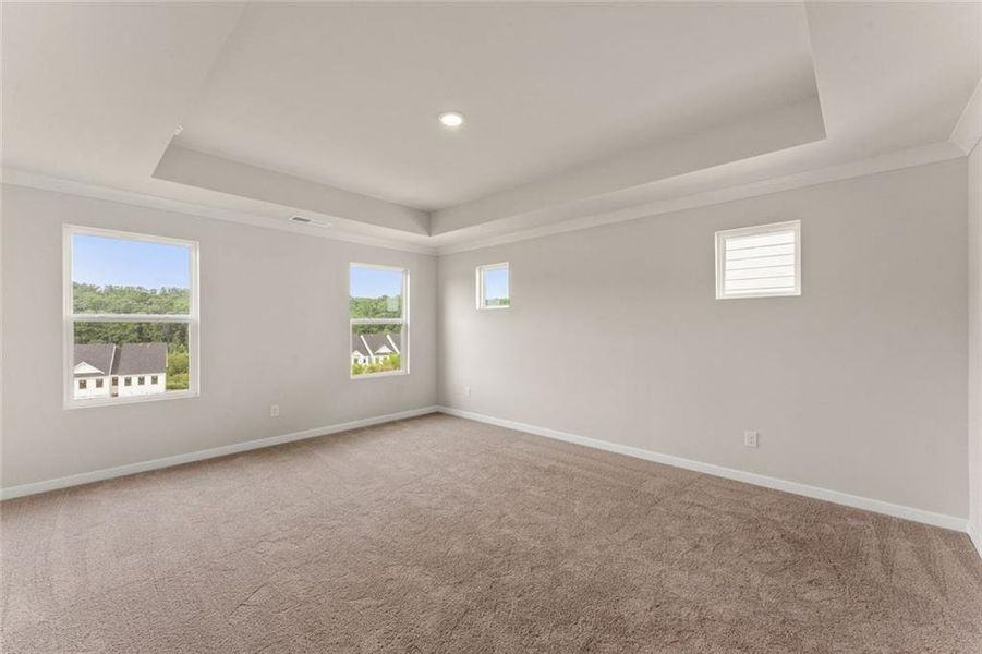 Spacious, unfurnished interior of a new home in The Estates at Gainesville Township, Gainesville (Image 23).