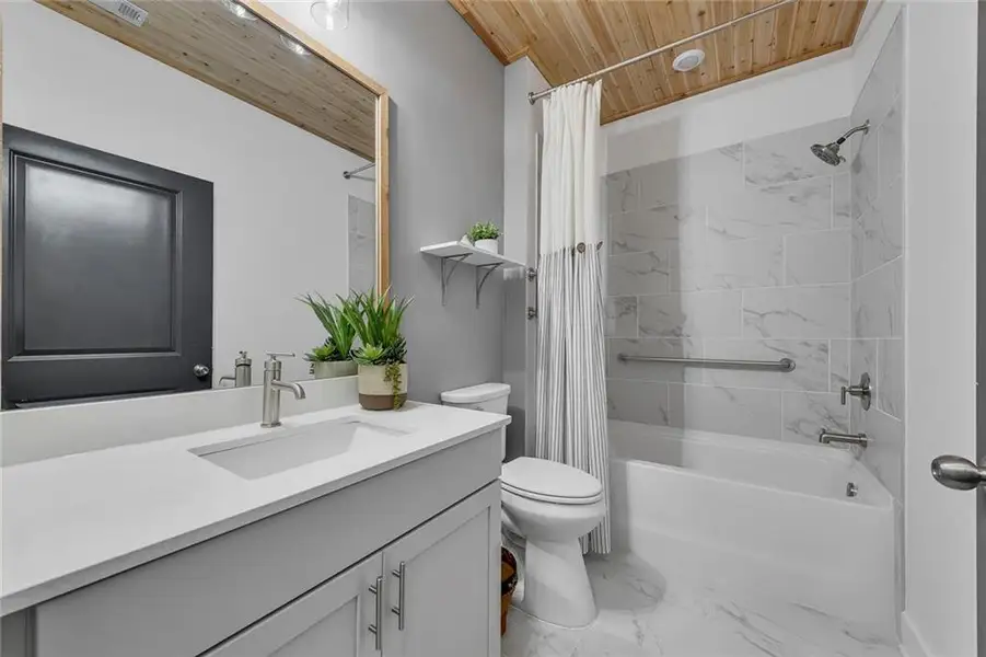 Furnished interior view inside a new home in , Canton (Image 11).