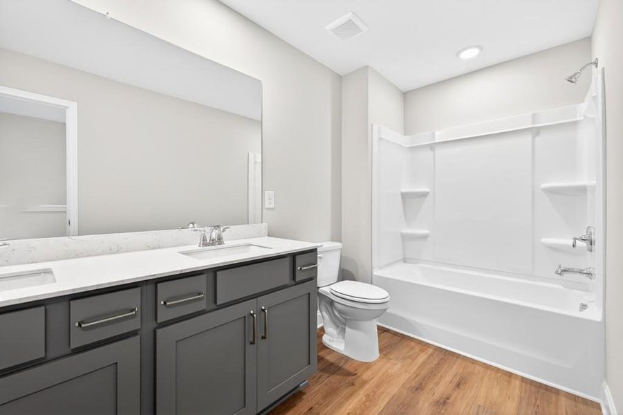 Furnished interior view inside a new home in , Sugar Hill (Image 12).