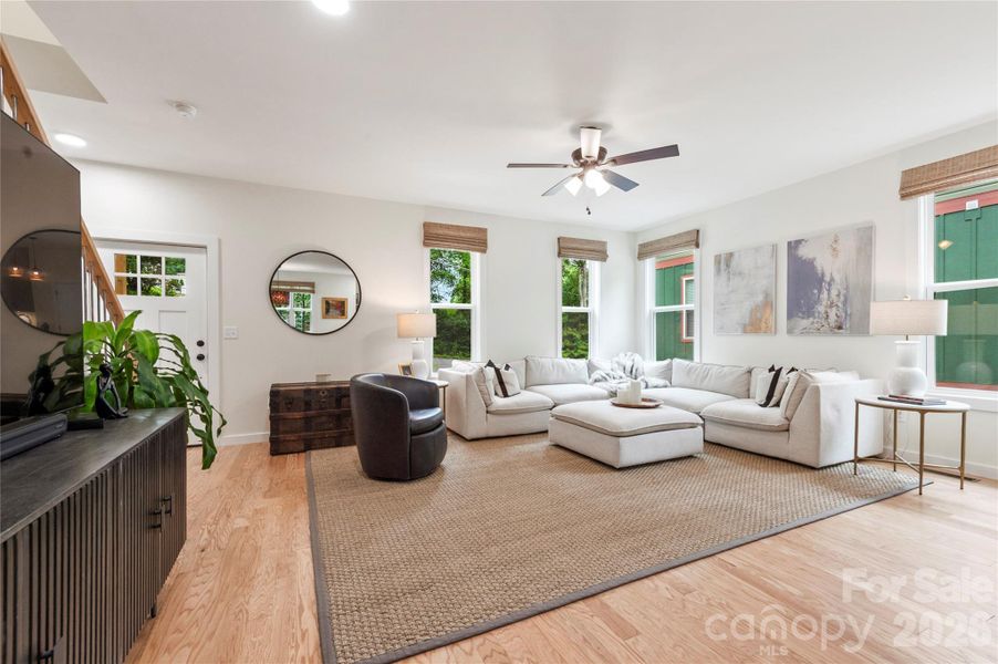 Furnished interior view inside a new home in , Asheville (Image 32). Furnished interior view inside a new home in , Asheville (Image 32).