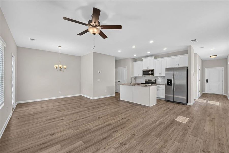 Spacious, unfurnished interior of a new home in , Atlanta (Image 14). Spacious, unfurnished interior of a new home in , Atlanta (Image 14).