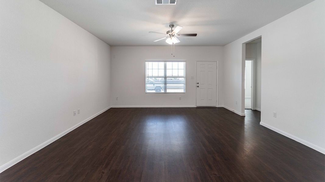 Spacious, unfurnished interior of a new home in Austin Point, Richmond (Image 11). Spacious, unfurnished interior of a new home in Austin Point, Richmond (Image 11).