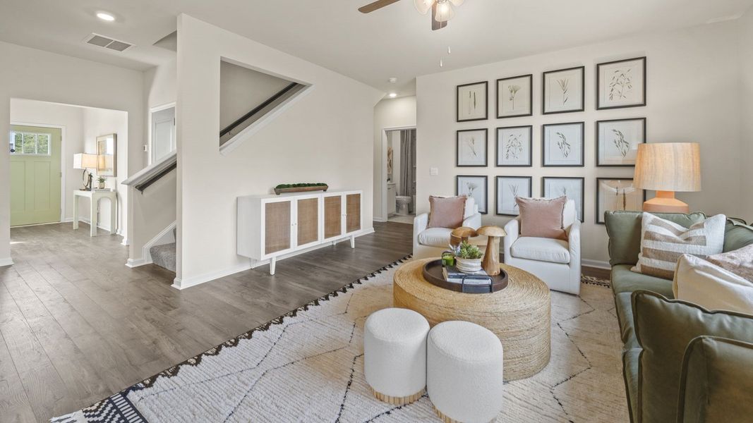 Furnished interior view inside a new home in Tooley Harbor, Elizabeth City (Image 13).