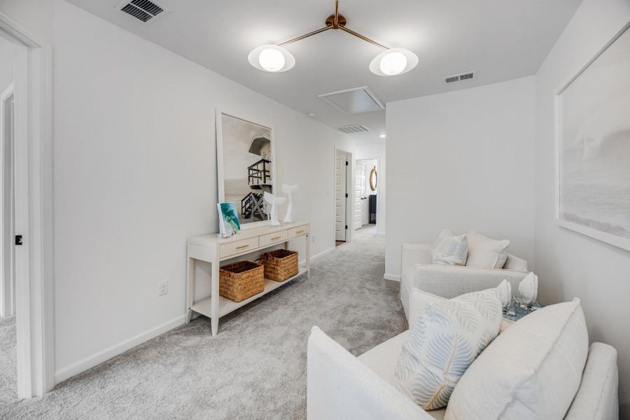 Furnished interior view inside a new home in Dawson Pointe, Summerville (Image 16).