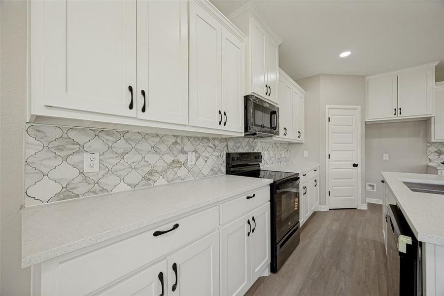 Furnished interior view inside a new home in , Savoy (Image 7).