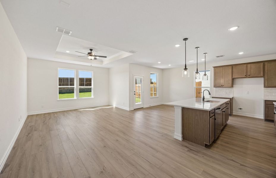 Spacious, unfurnished interior of a new home in Rosemary Fields, Godley (Image 18). Spacious, unfurnished interior of a new home in Rosemary Fields, Godley (Image 18).