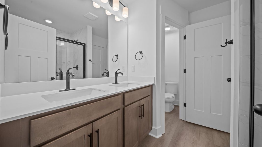 Furnished interior view inside a new home in Clayton Crossing, Arden (Image 12). Furnished interior view inside a new home in Clayton Crossing, Arden (Image 12).