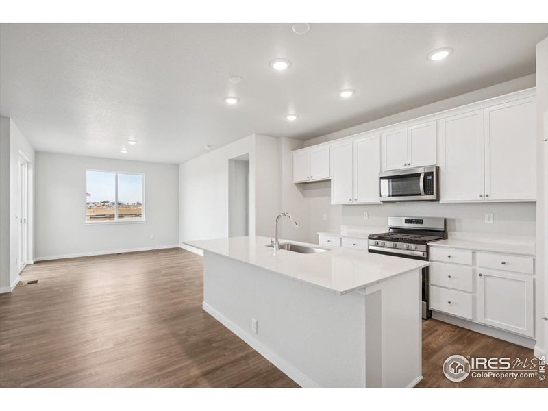 Furnished interior view inside a new home in Prairie Song, Windsor (Image 11).
