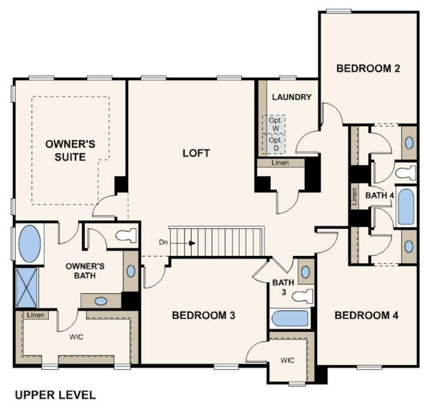 2D floor plan layout for the Sapling by Century Communities in Brookshire Manor, Canton, GA (Image 3). 2D floor plan layout for the Sapling by Century Communities in Brookshire Manor, Canton, GA (Image 3).
