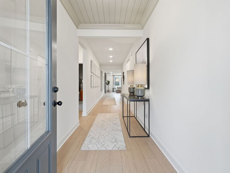 Representative furnished interior of a home built from the The Laurel J by Davidson Homes LLC in Bailey Park, Fayetteville (Image 7).
