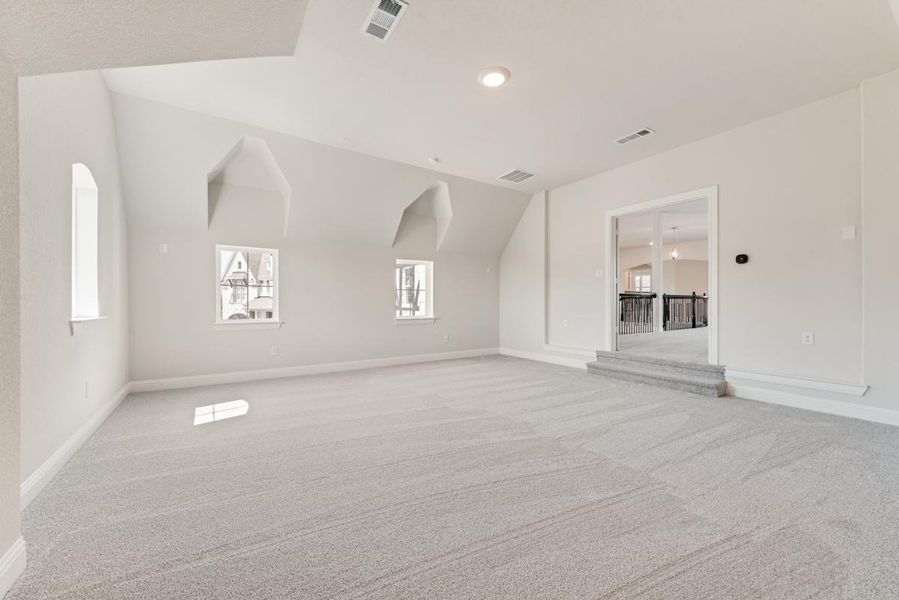 Spacious, unfurnished interior of a new home in South Pointe, Mansfield (Image 36). Spacious, unfurnished interior of a new home in South Pointe, Mansfield (Image 36).