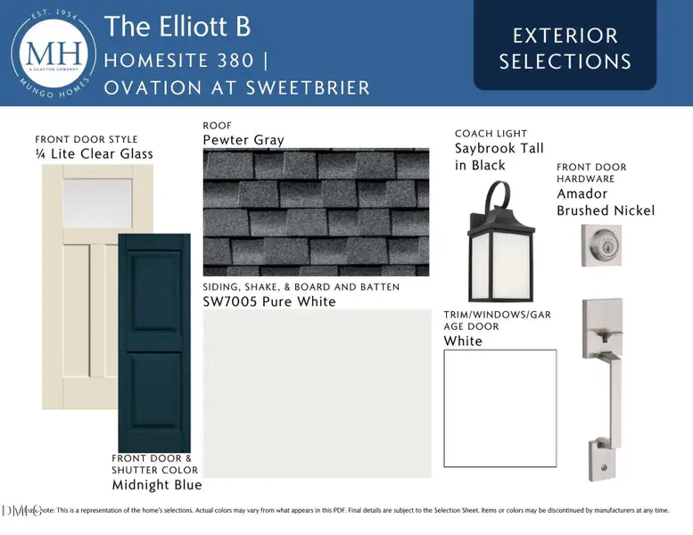 Exterior Colors