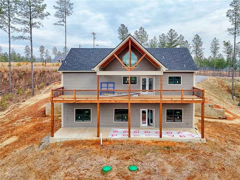 In-progress construction of a new home in , Talking Rock, GA (Image 35).