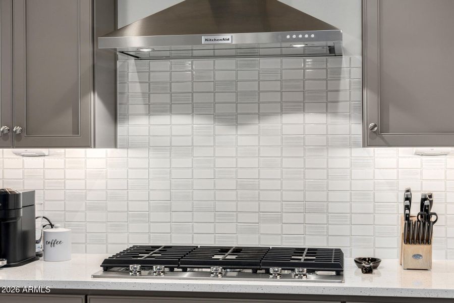 Beautiful backsplash