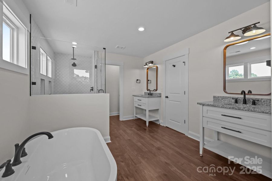 Furnished interior view inside a new home in , China Grove (Image 2).