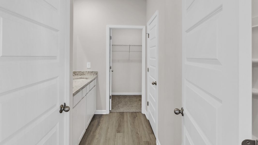 Furnished interior view inside a new home in Bailey Park, Fayetteville (Image 7).