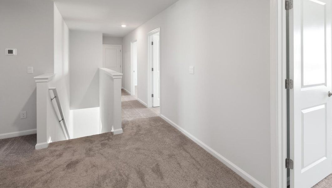 Spacious, unfurnished interior of a new home in Grayson Park, Leland (Image 22).