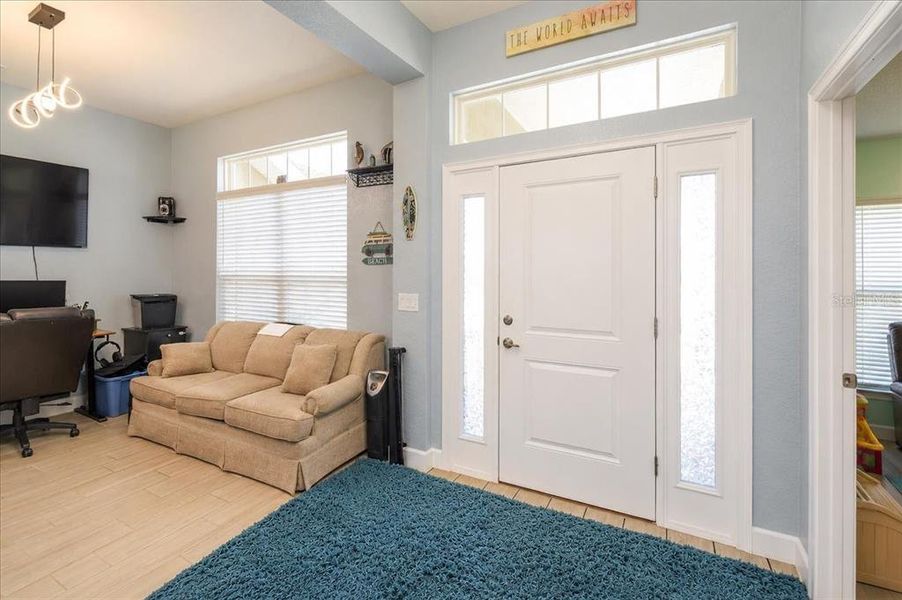 Furnished interior view inside a new home in Juliette Falls, Dunnellon (Image 9). Furnished interior view inside a new home in Juliette Falls, Dunnellon (Image 9).