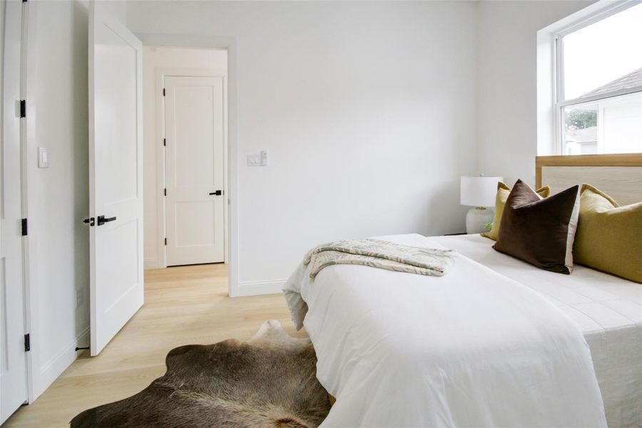 Furnished interior view inside a new home in , Houston (Image 15).