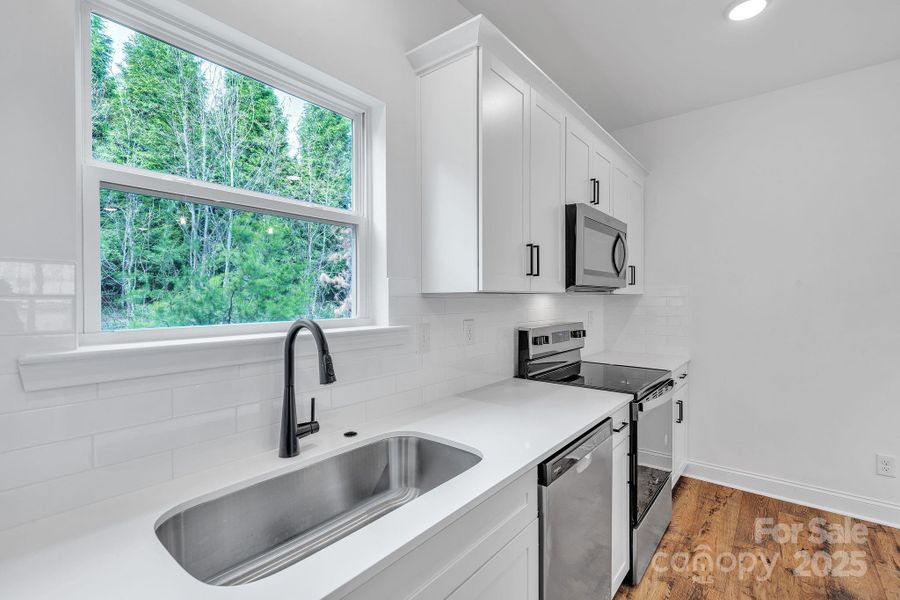 Furnished interior view inside a new home in , Asheville (Image 3). Furnished interior view inside a new home in , Asheville (Image 3).