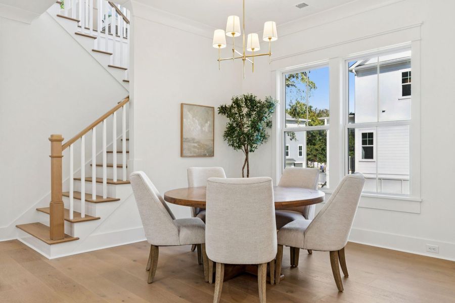 Furnished interior view inside a new home in , Mount Pleasant (Image 9).