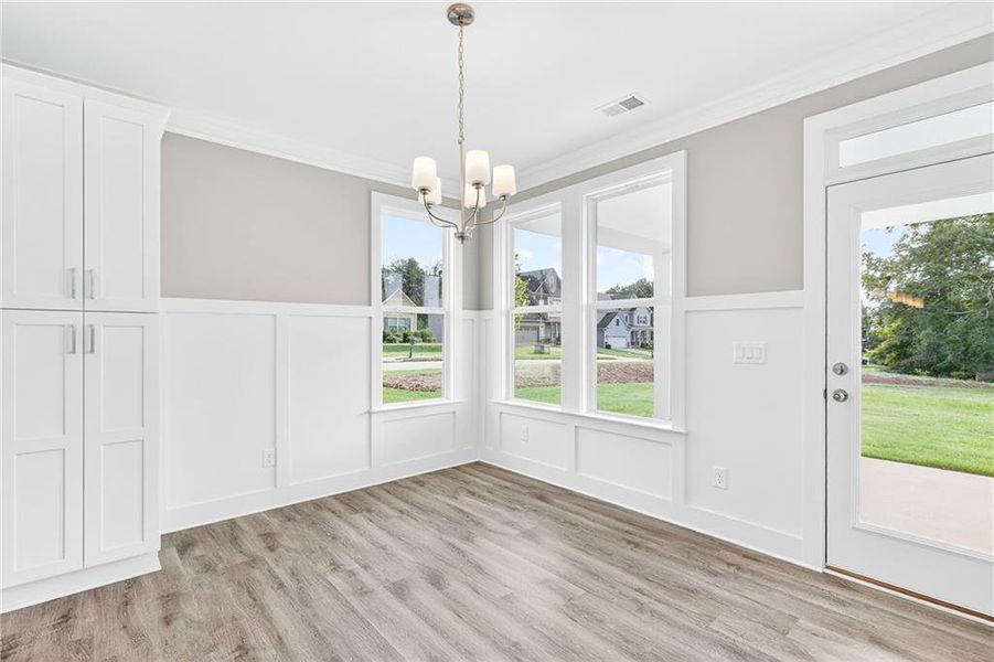 Spacious, unfurnished interior of a new home in , Hiram (Image 24).