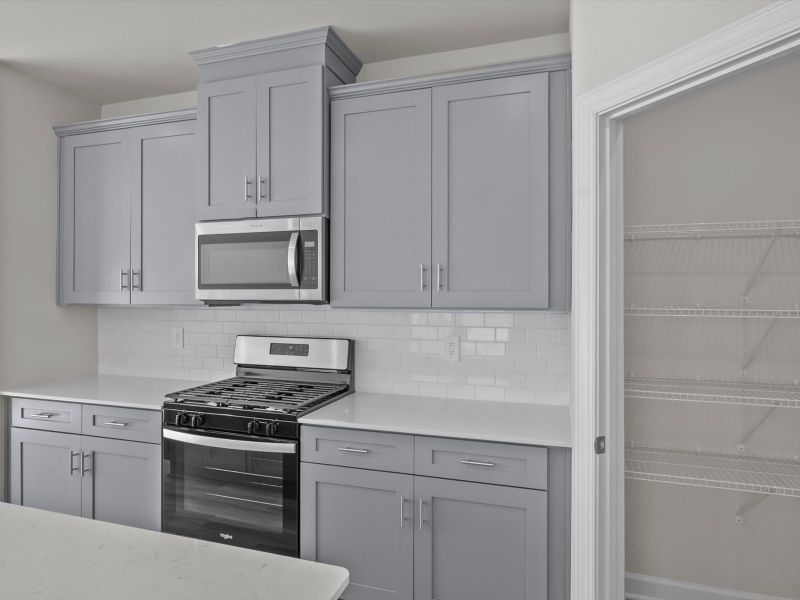 Furnished interior view inside a new home in Northbrook Village Townes, Taylors (Image 6).