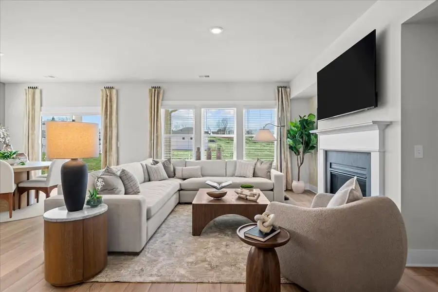 Furnished interior view inside a new home in Ashby Woods, Boiling Springs (Image 3).