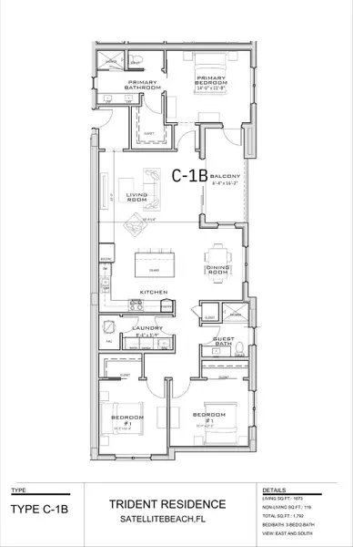 C-1 Floorplan