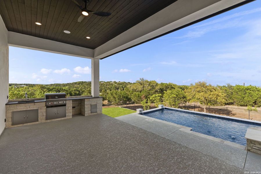 Exterior details and patio area of a home in , San Antonio (Image 24). Exterior details and patio area of a home in , San Antonio (Image 24).