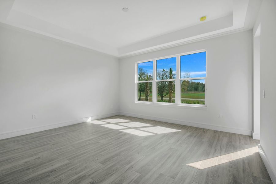 Representative unfurnished interior of a home built from the Marbella by ABD Development in Hampton Green at Providence, Davenport (Image 40).